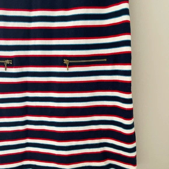 Tommy Hilfiger Navy and Red Striped Dress - Picture 2 of 8